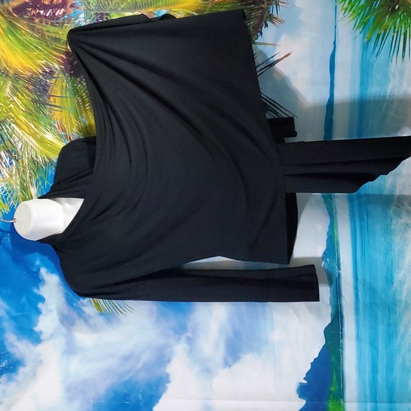 S twelve long sleeves wrap shirt size S - Picture 4 of 8